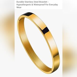Gold Stainless Steel Bracelet